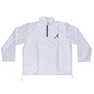 🔥 NEW ALABAMA CRIMSON TIDE QUARTER-ZIP PULL OVER LONG SLEEVE JACKET MENS SIZE XL